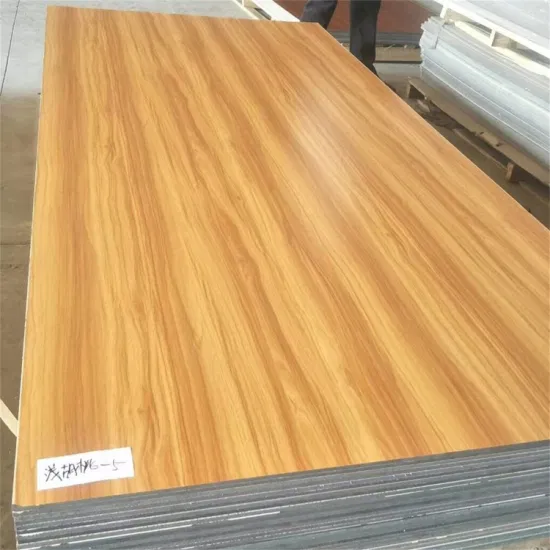 Alta calidad a bajo precio E1 1220x2440x18mm Tablero de melamina Contrachapado de melamina resistente al agua brillante para el mercado africano