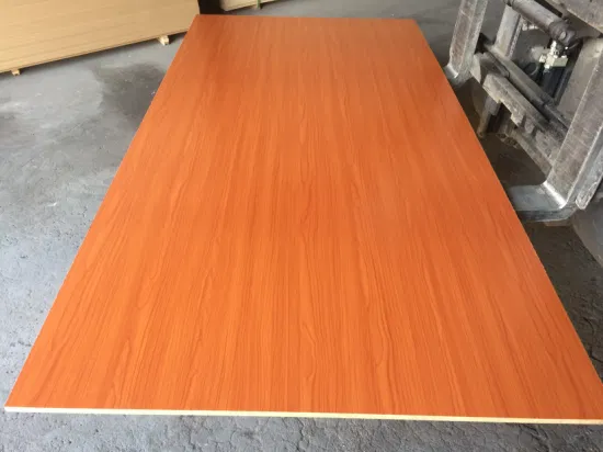 Mdf de chapa natural/ Mdf de melamina para muebles o gabinetes